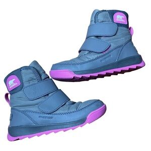 Sorel Whitney II Little Kid (toddler) Size 10 Purple Gray Winter Boots